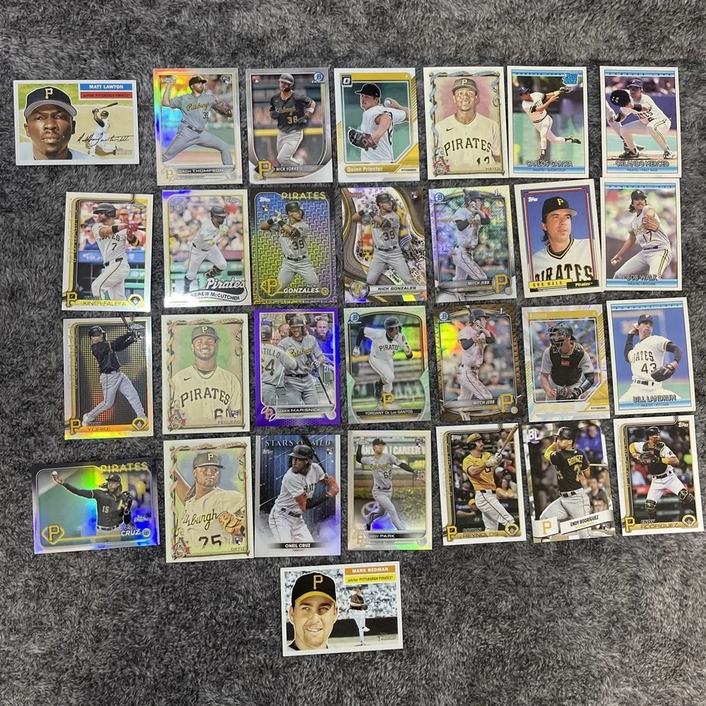 Pittsburgh Pirates‎ Baseball 29 Card Lot